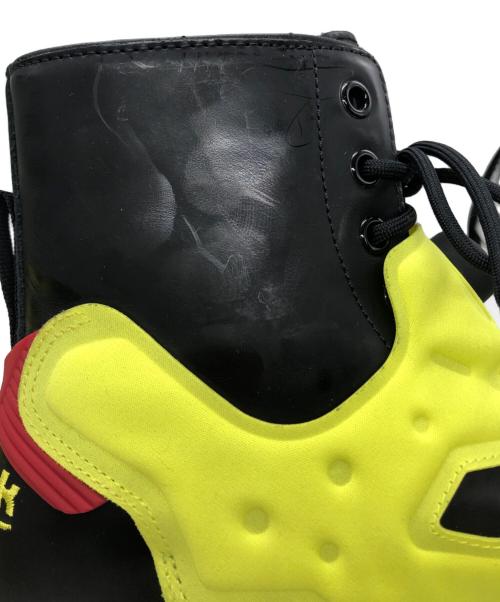 Maison Margiela（メゾンマルジェラ）Maison Margiela (メゾンマルジェラ) REEBOK (リーボック) Tabi Instapump Fury イエロー×ホワイト×ブラック サイズ:USA8.5の古着・服飾アイテム