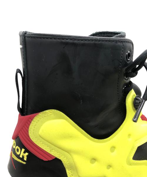 Maison Margiela（メゾンマルジェラ）Maison Margiela (メゾンマルジェラ) REEBOK (リーボック) Tabi Instapump Fury イエロー×ホワイト×ブラック サイズ:USA8.5の古着・服飾アイテム