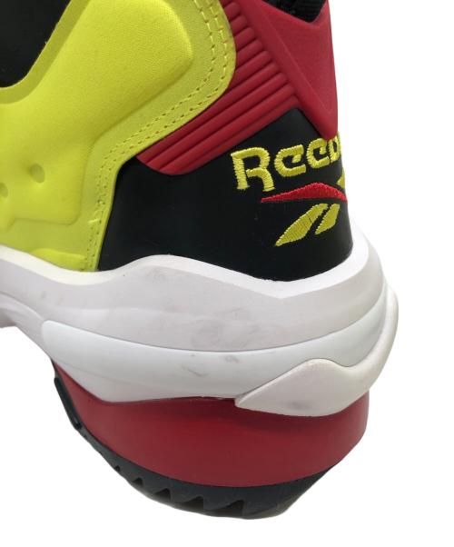 Maison Margiela（メゾンマルジェラ）Maison Margiela (メゾンマルジェラ) REEBOK (リーボック) Tabi Instapump Fury イエロー×ホワイト×ブラック サイズ:USA8.5の古着・服飾アイテム