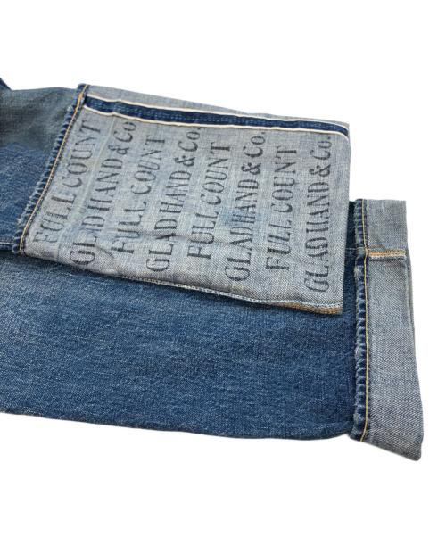 FULLCOUNT（フルカウント）FULLCOUNT (フルカウント) GLAD HAND (グラッドハンド) 0105 LOOSE STRAIGHT ジーンズ インディゴ サイズ:32の古着・服飾アイテム