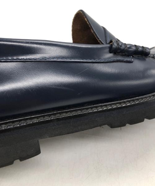 G.H.BASS（ジーエイチバス）G.H.BASS (ジーエイチバス) FRED PERRY (フレッドペリー) ローファー ネイビー サイズ:9の古着・服飾アイテム