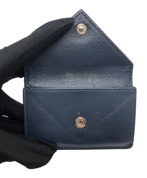 BALENCIAGA（バレンシアガ）BALENCIAGA (バレンシアガ) ペーパー ミニ ウォレット（PAPIER MINI WALLET） ネイビー サイズ:下記参照の古着・服飾アイテム