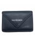 BALENCIAGA（バレンシアガ）の古着「ペーパー ミニ ウォレット（PAPIER MINI WALLET）」｜ネイビー