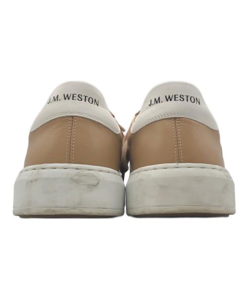 J.M.WESTON（ジェイエムウエストン）J.M.WESTON (ジェイエムウエストン) ON TIME SNEAKER #624 ブラウン サイズ:3の古着・服飾アイテム