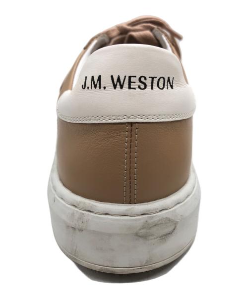 J.M.WESTON（ジェイエムウエストン）J.M.WESTON (ジェイエムウエストン) ON TIME SNEAKER #624 ブラウン サイズ:3の古着・服飾アイテム