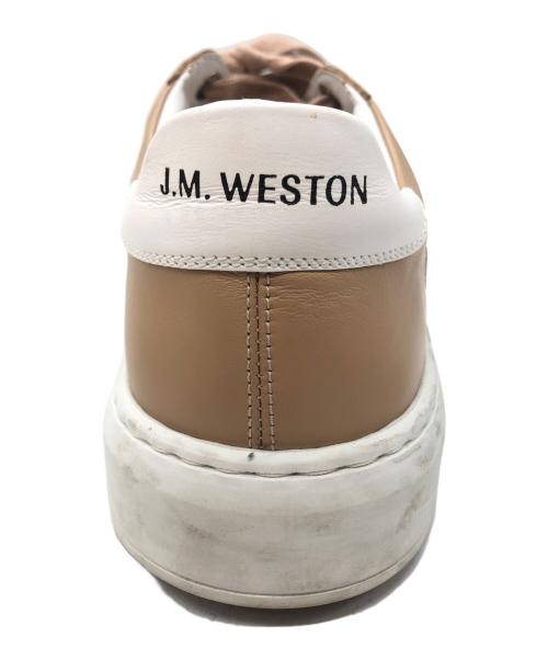 J.M.WESTON（ジェイエムウエストン）J.M.WESTON (ジェイエムウエストン) ON TIME SNEAKER #624 ブラウン サイズ:3の古着・服飾アイテム