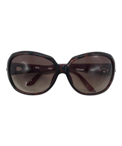 Christian Dior（クリスチャン ディオール）Christian Dior (クリスチャン ディオール) MYLADYDIOR5F サングラス ブラウン×レッド サイズ:61□15 130の古着・服飾アイテム