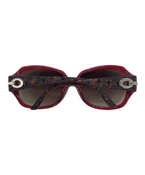 Christian Dior（クリスチャン ディオール）Christian Dior (クリスチャン ディオール) MYLADYDIOR5F サングラス ブラウン×レッド サイズ:61□15 130の古着・服飾アイテム
