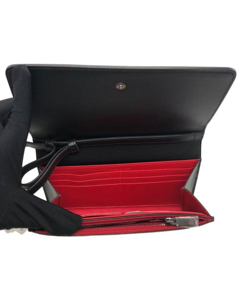 Christian Louboutin（クリスチャン・ルブタン）Christian Louboutin (クリスチャン・ルブタン) W MACARON WALLET ブラック サイズ:下記参照 未使用品の古着・服飾アイテム