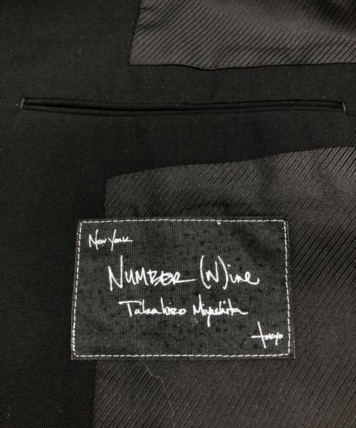 NUMBER (N)INE（ナンバーナイン）NUMBER (N)INE (ナンバーナイン) チェスターコート ブラック サイズ:３の古着・服飾アイテム