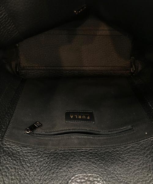 FURLA（フルラ）FURLA (フルラ) グレースホーボーショルダーバッグ ブラックの古着・服飾アイテム