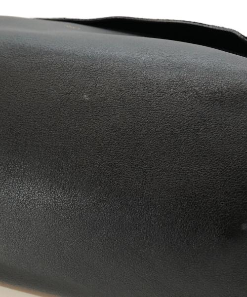 CELINE（セリーヌ）CELINE (セリーヌ) オールソフト スウェード切替ワンショルダーバッグ ブラックの古着・服飾アイテム
