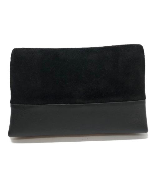 CELINE（セリーヌ）CELINE (セリーヌ) オールソフト スウェード切替ワンショルダーバッグ ブラックの古着・服飾アイテム