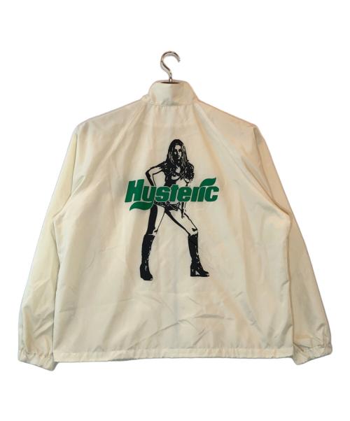 Hysteric Glamour（ヒステリックグラマー）Hysteric Glamour (ヒステリックグラマー) REVERB WOMAN スタンドカラージャケット アイボリー サイズ:XLの古着・服飾アイテム