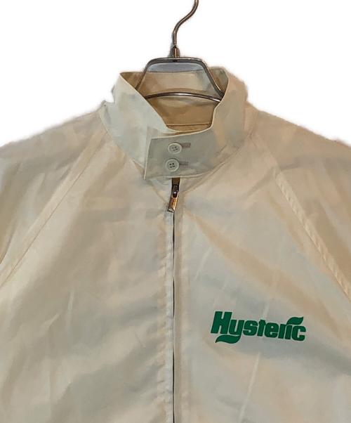 Hysteric Glamour（ヒステリックグラマー）Hysteric Glamour (ヒステリックグラマー) REVERB WOMAN スタンドカラージャケット アイボリー サイズ:XLの古着・服飾アイテム