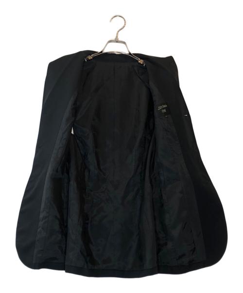 Jean Paul Gaultier FEMME（ジャンポールゴルチエ フェム）Jean Paul Gaultier FEMME (ジャンポールゴルチエ フェム) シルク混3Bセットアップ ブラック サイズ:40の古着・服飾アイテム