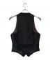 Jean Paul GAULTIER HOMME (ジャンポールゴルチェオム) ストライプジレ ブラック サイズ:48：15000円