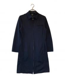 Jean Paul Gaultier homme（ジャンポールゴルチェオム）の古着「ジップロングコート」｜ネイビー