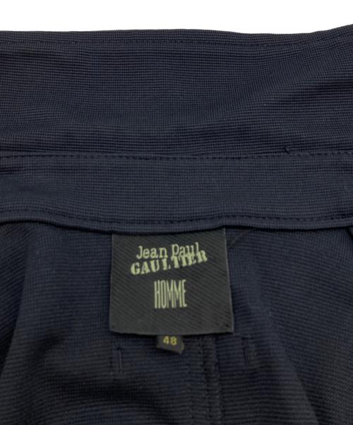 Jean Paul Gaultier homme（ジャンポールゴルチェオム）Jean Paul Gaultier homme (ジャンポールゴルチェオム) ジップロングコート ネイビー サイズ:48の古着・服飾アイテム