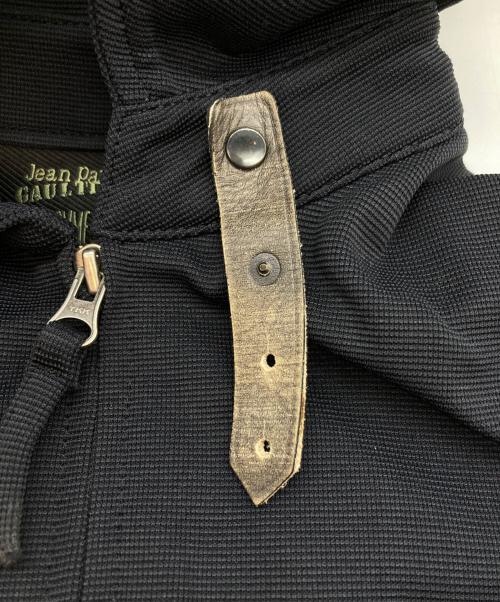 Jean Paul Gaultier homme（ジャンポールゴルチェオム）Jean Paul Gaultier homme (ジャンポールゴルチェオム) ジップロングコート ネイビー サイズ:48の古着・服飾アイテム