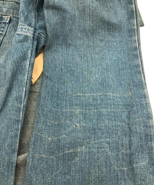 Jean Paul GAULTIER（ジャンポールゴルチェ）Jean Paul GAULTIER (ジャンポールゴルチェ) ラップスカートデニムパンツ インディゴ サイズ:40の古着・服飾アイテム
