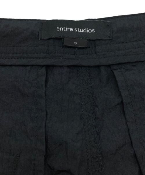 entire studios（エンタイアスタジオ）ENTIRE STUDIOS (エンタイアスタジオ) FREIGHT CARGO PANTS ブラック サイズ:Sの古着・服飾アイテム