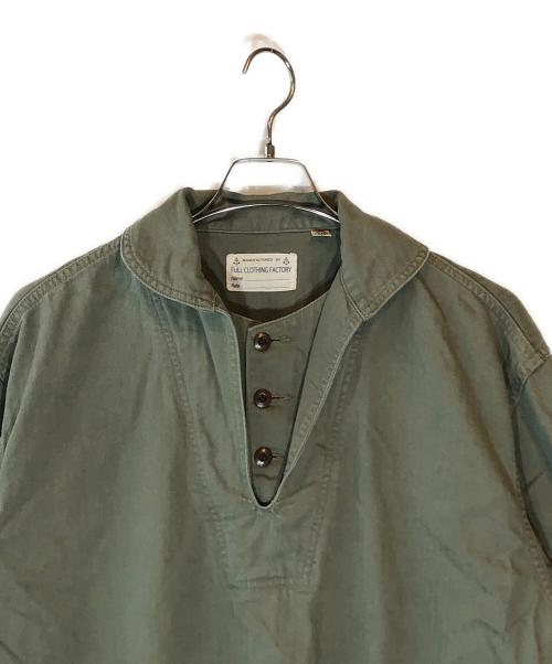FULLCOUNT（フルカウント）FULLCOUNT (フルカウント) HERRINGBONE USN PULLOVER JACKET オリーブ サイズ:SIZE 40の古着・服飾アイテム