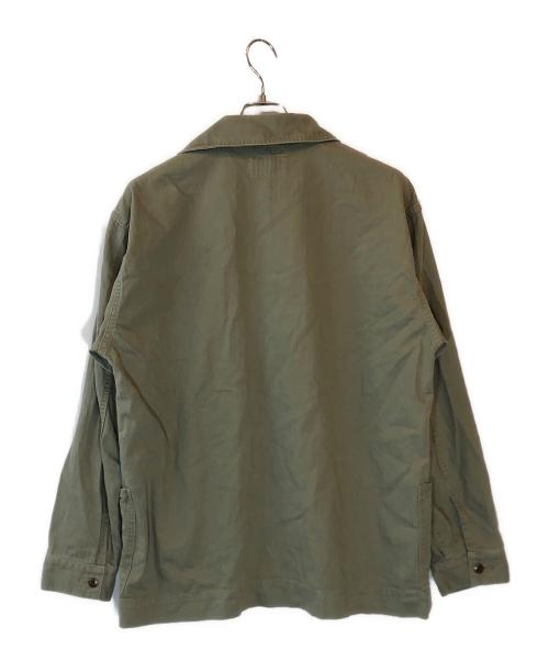 FULLCOUNT（フルカウント）FULLCOUNT (フルカウント) HERRINGBONE USN PULLOVER JACKET オリーブ サイズ:SIZE 40の古着・服飾アイテム