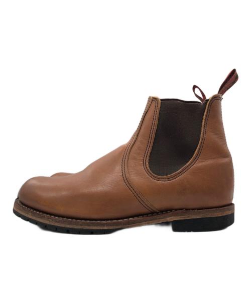 RED WING（レッドウィング）RED WING (レッドウィング) CHELSEA サイドゴアブーツ ライトブラウン サイズ:USA8の古着・服飾アイテム