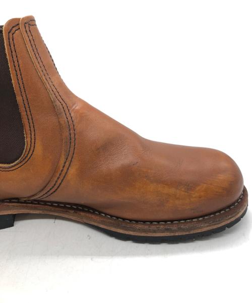 RED WING（レッドウィング）RED WING (レッドウィング) CHELSEA サイドゴアブーツ ライトブラウン サイズ:USA8の古着・服飾アイテム
