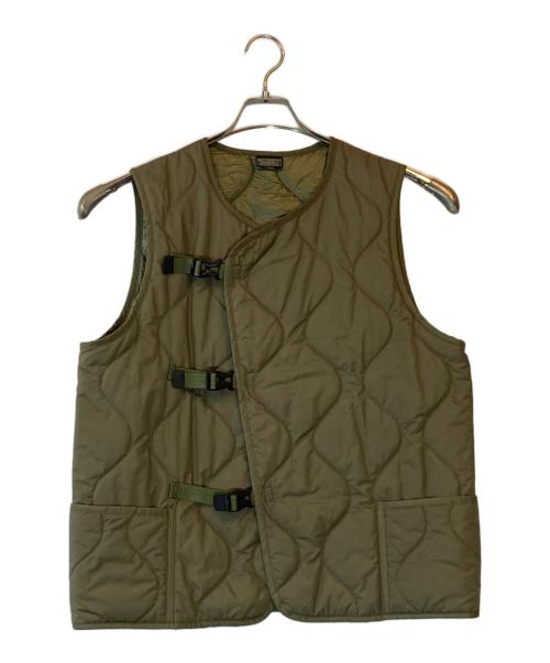 RockyMountainFeatherBed（ロッキーマウンテンフェザーベッド）RockyMountainFeatherBed (ロッキーマウンテンフェザーベッド) ダウンベスト オリーブ サイズ:Mの古着・服飾アイテム
