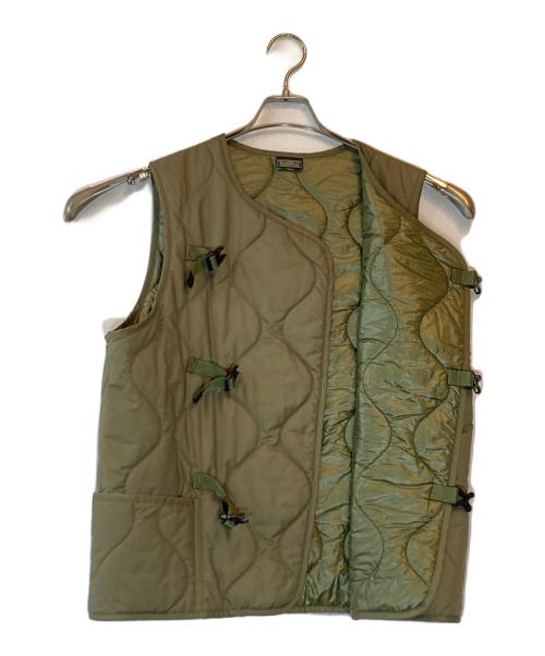 RockyMountainFeatherBed（ロッキーマウンテンフェザーベッド）RockyMountainFeatherBed (ロッキーマウンテンフェザーベッド) ダウンベスト オリーブ サイズ:Mの古着・服飾アイテム
