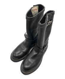 CHIPPEWA（チペワ）の古着「エンジニアブーツ」｜ブラック