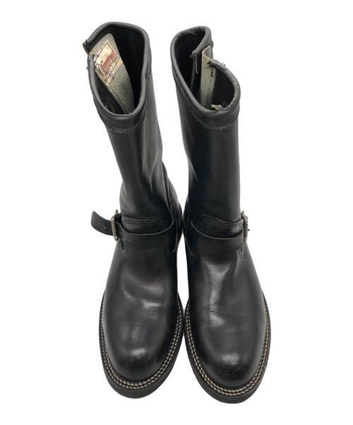 CHIPPEWA（チペワ）CHIPPEWA (チペワ) エンジニアブーツ ブラック サイズ:8Dの古着・服飾アイテム