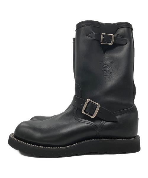 CHIPPEWA（チペワ）CHIPPEWA (チペワ) エンジニアブーツ ブラック サイズ:8Dの古着・服飾アイテム