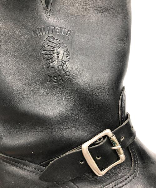 CHIPPEWA（チペワ）CHIPPEWA (チペワ) エンジニアブーツ ブラック サイズ:8Dの古着・服飾アイテム