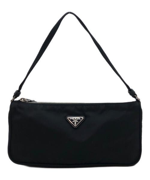 PRADA（プラダ）PRADA (プラダ) アクセサリーポーチ ブラックの古着・服飾アイテム