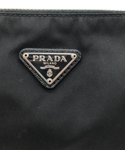 PRADA（プラダ）PRADA (プラダ) アクセサリーポーチ ブラックの古着・服飾アイテム