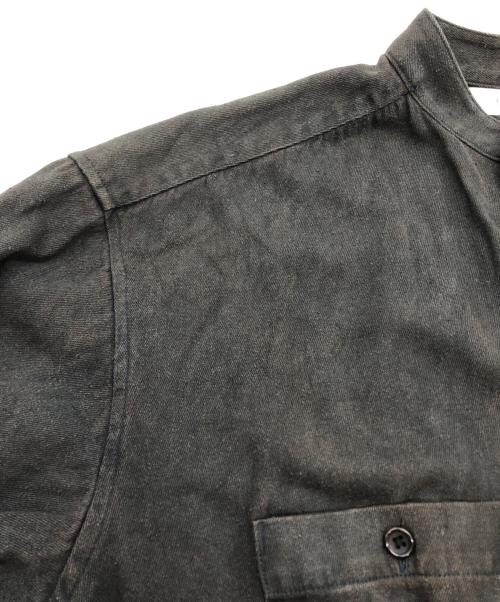 cornier（コルニエ）Cornier (コルニエ) シルクシャツ ブラック サイズ:Lの古着・服飾アイテム