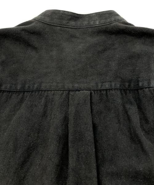 cornier（コルニエ）Cornier (コルニエ) シルクシャツ ブラック サイズ:Lの古着・服飾アイテム