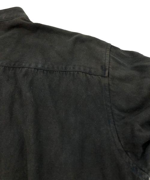 cornier（コルニエ）Cornier (コルニエ) シルクシャツ ブラック サイズ:Lの古着・服飾アイテム