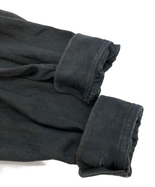 cornier（コルニエ）Cornier (コルニエ) シルクシャツ ブラック サイズ:Lの古着・服飾アイテム