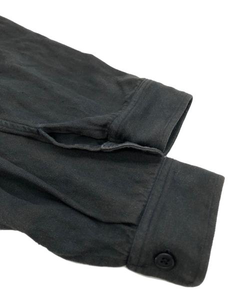cornier（コルニエ）Cornier (コルニエ) シルクシャツ ブラック サイズ:Lの古着・服飾アイテム