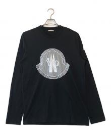 MONCLER（モンクレール）の古着「T-SHIRT MANICA LUNGA L/S」｜ブラック