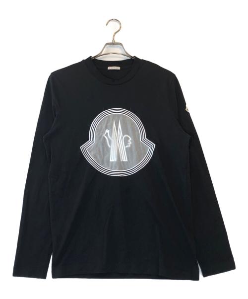 MONCLER（モンクレール）MONCLER (モンクレール) T-SHIRT MANICA LUNGA L/S ブラック サイズ:Mの古着・服飾アイテム
