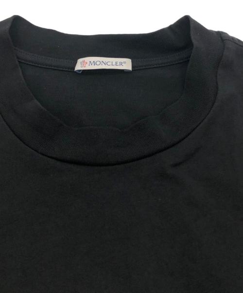 MONCLER（モンクレール）MONCLER (モンクレール) T-SHIRT MANICA LUNGA L/S ブラック サイズ:Mの古着・服飾アイテム