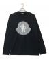 MONCLER（モンクレール）の古着「T-SHIRT MANICA LUNGA L/S」｜ブラック