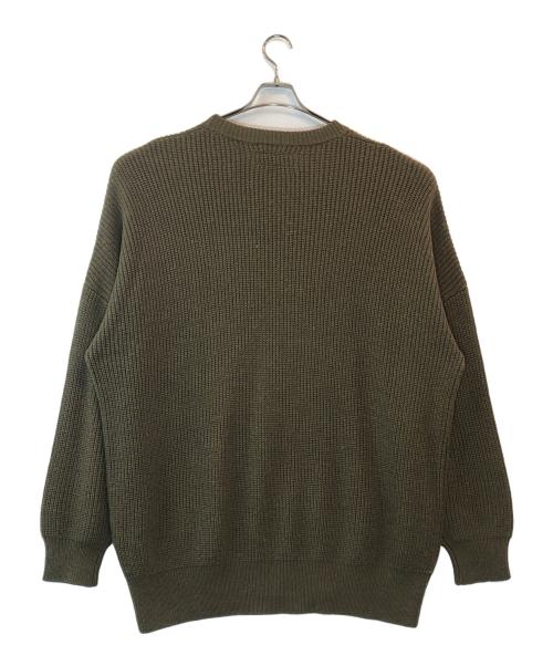 NEIGHBORHOOD（ネイバーフッド）NEIGHBORHOOD (ネイバーフッド) オーバーサイズクルーネックニット オリーブ サイズ:XLの古着・服飾アイテム