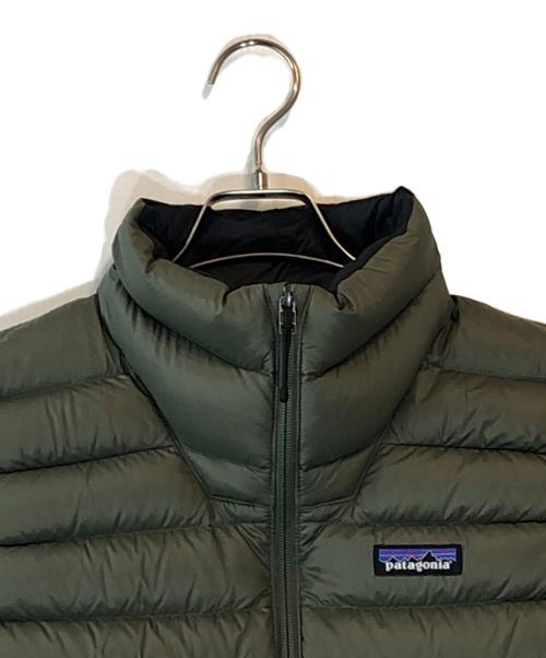Patagonia（パタゴニア）Patagonia (パタゴニア) ダウン・セーター・ベスト カーキ サイズ:Mの古着・服飾アイテム