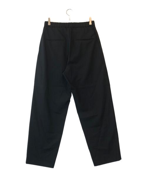 ATON（エイトン）ATON (エイトン) Wool Tropical Tapered Easy Pants ブラック サイズ:06の古着・服飾アイテム